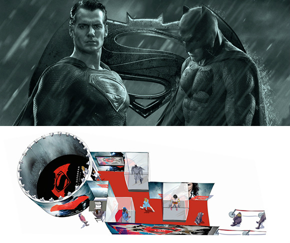 Ambient Marketing: Batman Vs. Superman y Capitán América Civil War