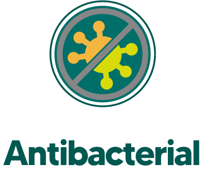 Tecnología antibacterial, que evita la reproducción de bacterias que causan mal olor.